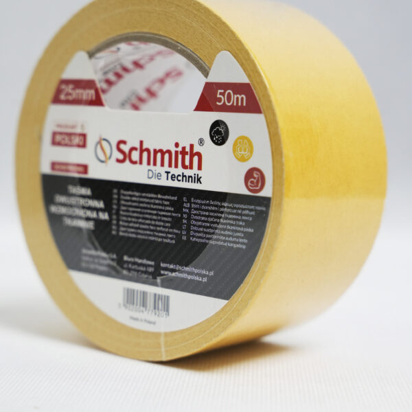 Schmith Taśma dwustronna wzmocniona na tkaninie