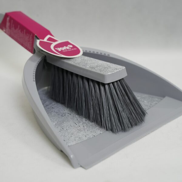 York Loft – zmiotka z szufelką z gumą