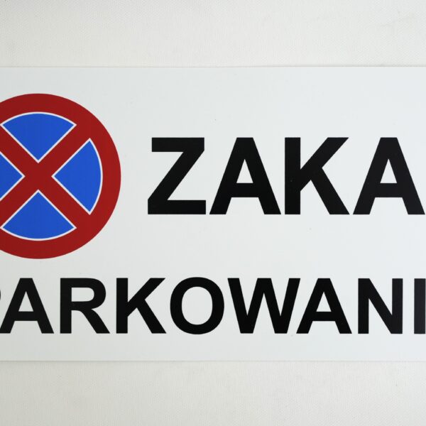 Zakaz parkowania