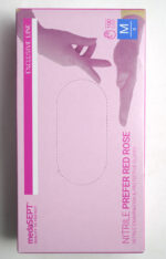 Rękawice jednorazowe - MedaSept Exclusive Line (różowe, czarne, niebieskie) - obrazek 3