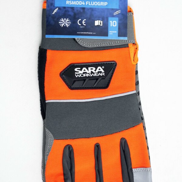 Rękawice ochronne - SARA FLUOGRIP