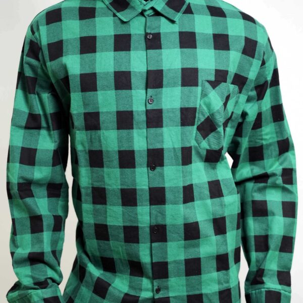 Robocza koszula flanelowa JHK - zielona