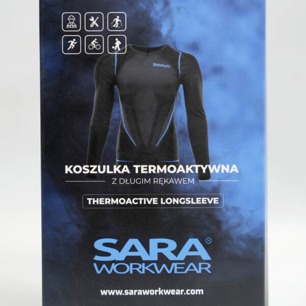 Sara Workwear – koszulka termoaktywna z długim rękawem